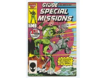 G.I. Joe Special Missions #1, Marvel Comics 1986  1st Issue In New Series