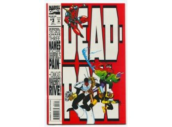 Deadpool: The Circle Chase #3, Marvel Comics 1993