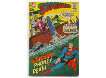 Superman #210, DC Comics 1968 Silver Age