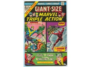 Giant-Size Marvel Triple Action #2, Marvel Comics 1975
