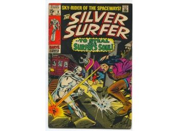 Silver Surfer #9, Marvel Comics 1969 Silver Age, 4th Appearance Of Mephisto