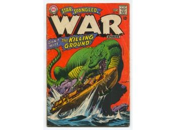 Star Spangled War Stories #134, DC Comics 1967 Silver Age