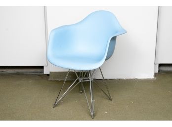 Charles Eames Inspired Molded Bucket Chair