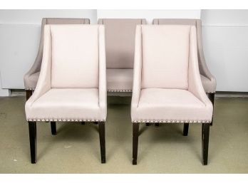 Set Of Five Compatible Jordan Safavieh Chairs