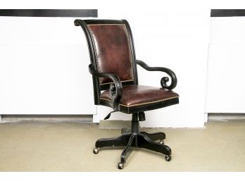 Olantio Leather Desk Chair By Hooker Furniture
