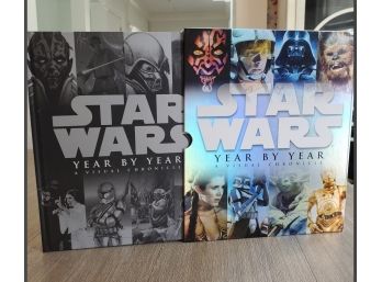 Star Wars Year By Year A Visual  Chronicle Hardcover Book & Slipcase. Plus 2 Bonus Prints