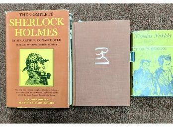 3 Classic Books Nicholas Nickelby, Sherlock Holmes  And Capital