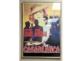 'Casablanca' Framed Movie Poster
