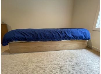 Trundle Twin Bed In Very Good Condition - Comforter Optional