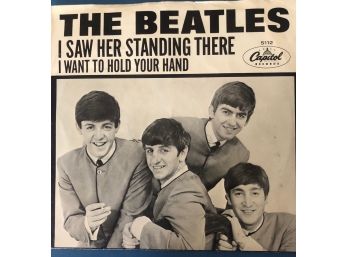 THE BEATLES 'I WANT TO HOLD YOUR HAND' ORIGINAL CAPITOL RECORDS 45