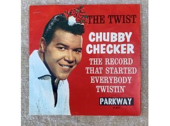 CHUBBY CHECKER 'THE TWIST' AND 'TWISTIN USA' ORIGINAL CAPITOL RECORDS 45