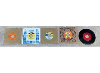 (5) 45 RPM RECORDS Including LITTLE ANTHONY LIMBO 1 AND 2