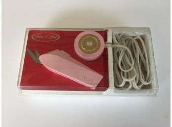 Vintage 1960s Sears Pink Best Recharagable Electric Sissors In Original Packaging.