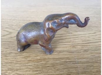 Antique Bronze Elephant.