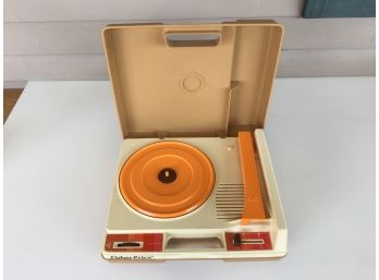 Vintage Fisher Price Record Player Turntable. Works Great! I Put A Record On And It Played Beautifully!