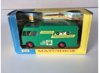 Vintage Matchbox K-5 King Size Racing-Car Transporter In Original Box. Made In England By Lesney. Excellent.