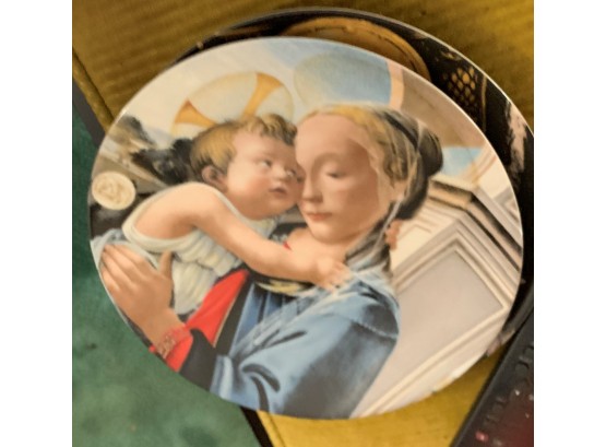 Mother And Child Plate