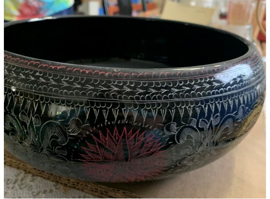 Black Decorative Bowl