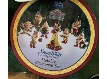 Snow White  And Seven Dwarfs Holiday Ornaments