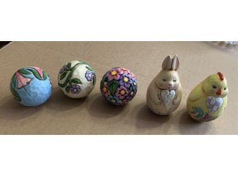 5 Easter Ornaments