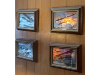 4 Plane Wall Art Pictures