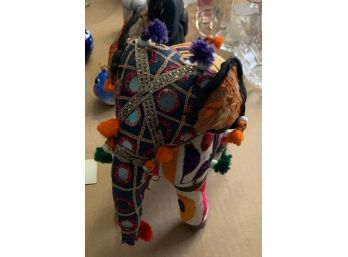 Multi Color Elephant Decorative Art