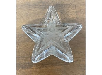 Signed Simon Pearce Star Paperweight