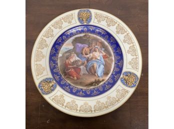 Ornate Vintage / Antique Beehive Mark Porcelain Plate