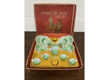 Vintage American Maid Child's Tea Set