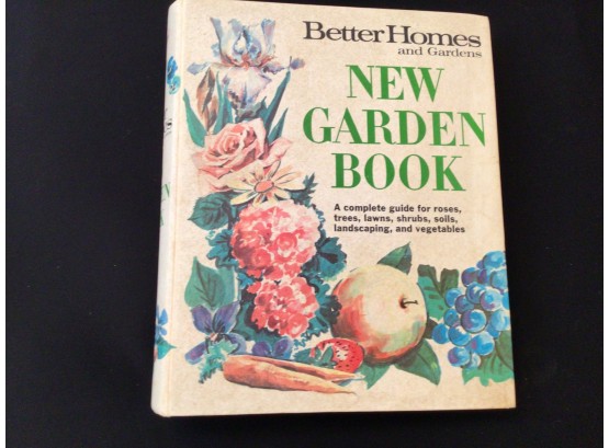 Vintage  Better Homes And Gardens New Garden Book 1968