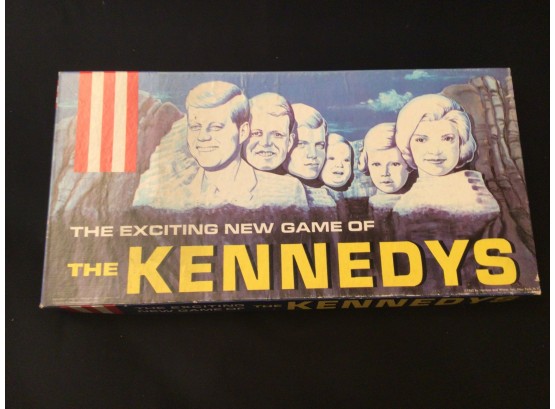 1962 The Kennedys Game JFK Sealed Playing Contents