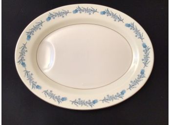 Vintage  Theodore Haviland Clinton 14 Inch Serving Meat Platter Made In America