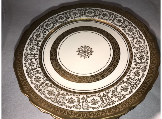 Bohemia Royal Ivory  Czechoslovakian Plates