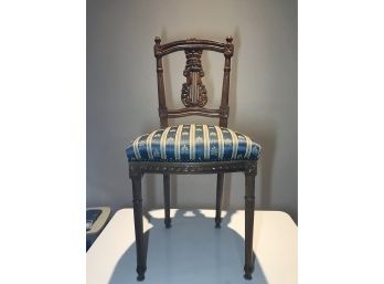 Harp Back Accent Chair