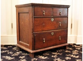 An Antique Mahogany 4-drawer Chest