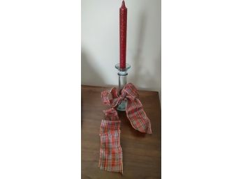 Holiday Candle Stick Holder