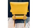 Vintage 1951 Mid Century Viking Art Line Corp. Wood & Upholstered Arm Chair