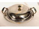 24kt Gold Trimmed Vintage Chafing Dish