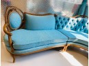 Exquisite Vintage Mid Century Custom Designed & Upholstered 3 Piece Sectional Sofa