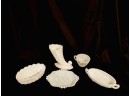 Grouping Of Vintage Milk Glass Including Westmoreland (5ct)