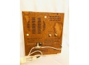 Vintage Webcor Telechron AM/FM Clock Radio