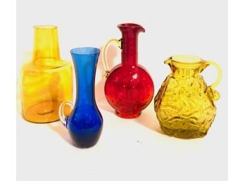 Collection Of Hand Blown Art Glass Smalls