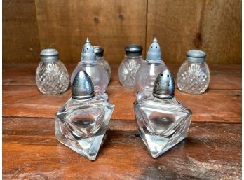 Vintage Salt & Pepper Shakers - 8 Pieces
