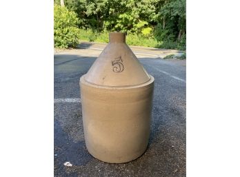Vintage Stoneware 5 Gallon Jug