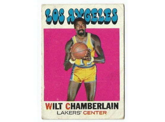 1971-72 Topps #70 Wilt Chamberlain