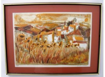 Listed French Artist Georges Lambert (1919-1998) Hand Signed Limited Edition Lithograph