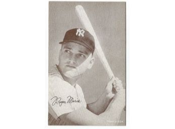1947-66 NY Yankees Roger Maris Exhibit Card
