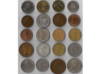 Foreign Coin Lot (20)