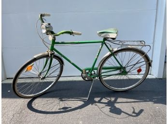 Vintage Green Huffy Bicycle