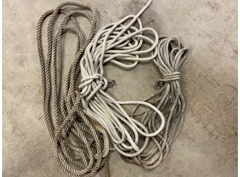 Misc Line/Ropes With Some Stainless Sailing Hardware
